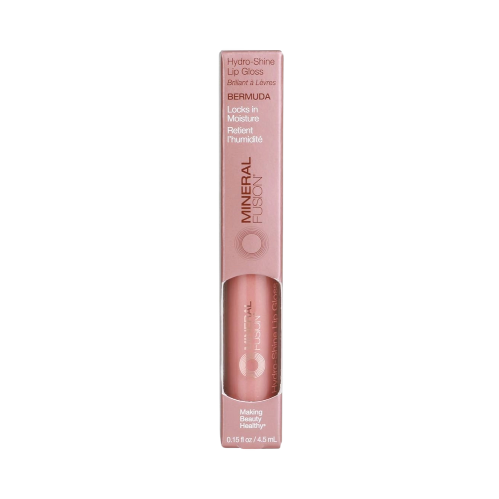 Mineral Fusion, Hydro-Shine Lip Gloss, Bermuda