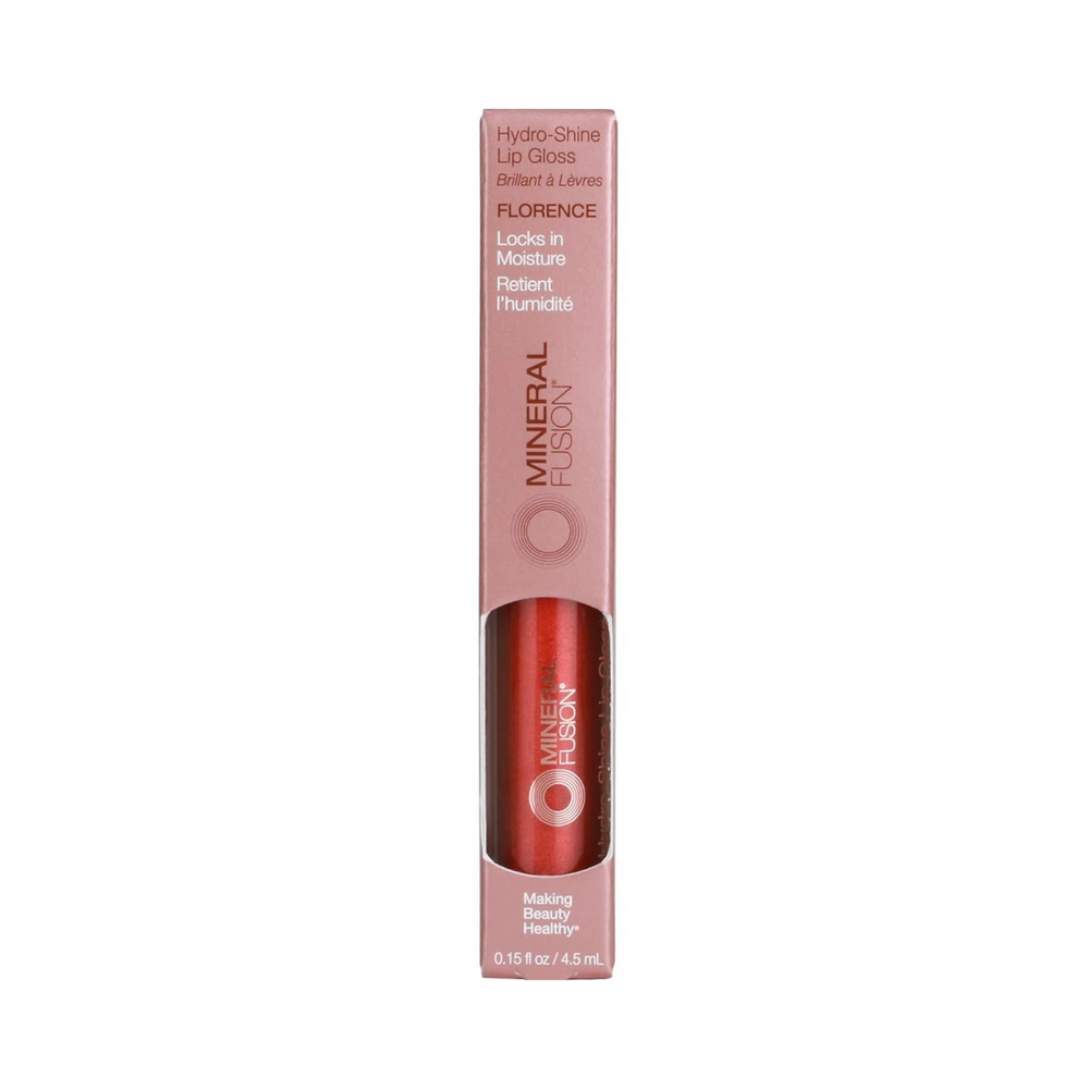 Mineral Fusion, Hydro-Shine Lip Gloss, Florence