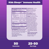 Natrol, Kids, Sleep + Immune Health, Berry, 50 Gummies