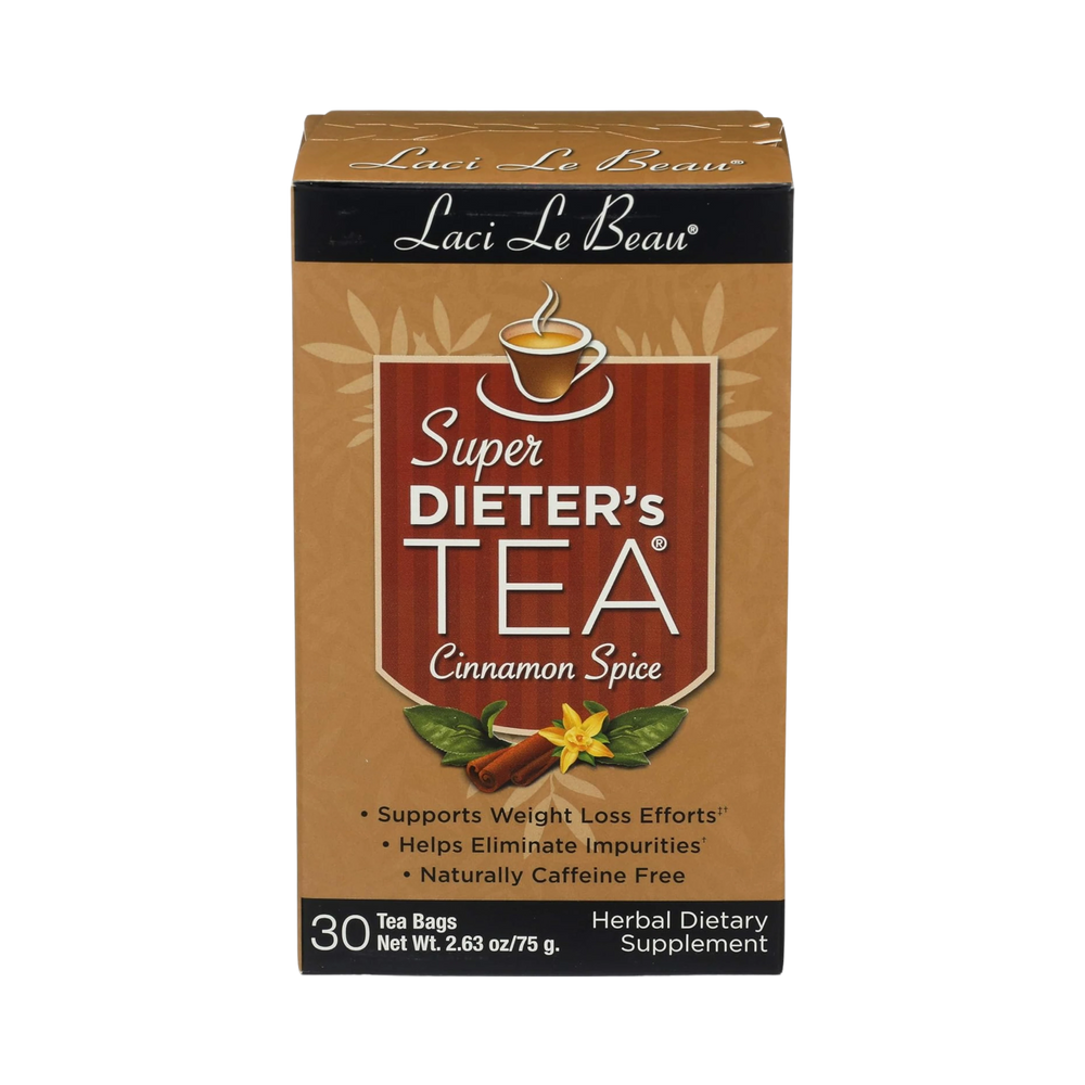 Natrol, Laci Le Beau Super Dieter's Tea Cinnamon Spice, 30 Tea Bags