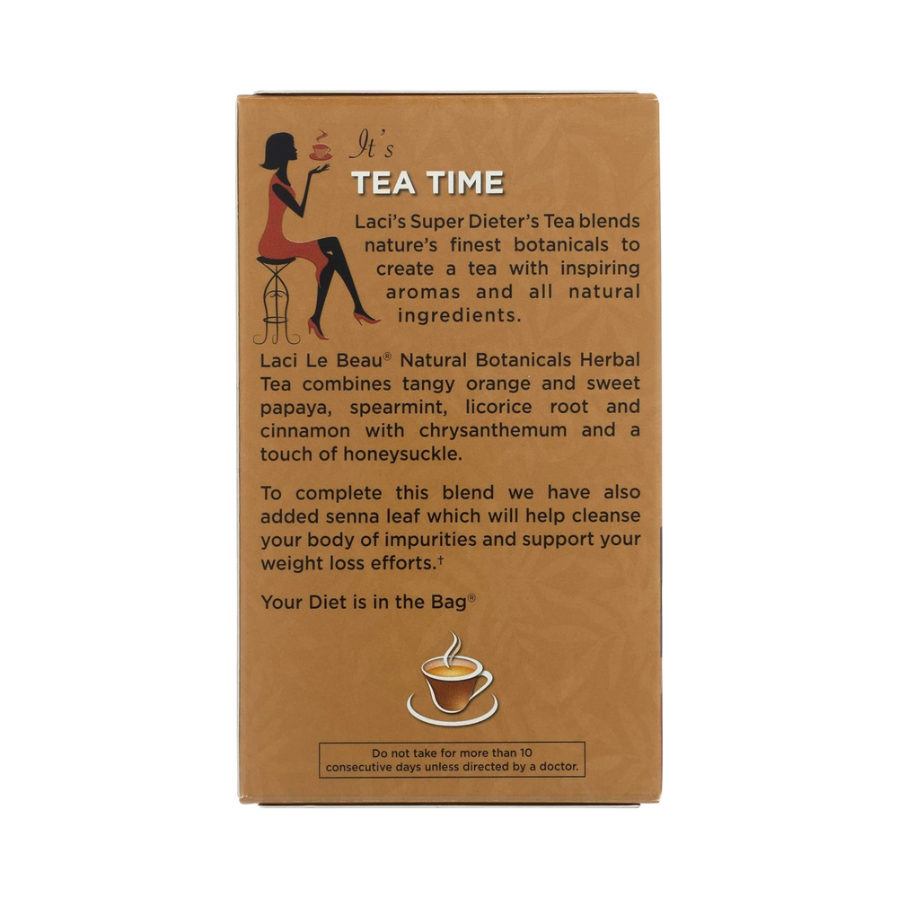 Natrol, Laci Le Beau Super Dieter's Tea Cinnamon Spice, 30 Tea Bags