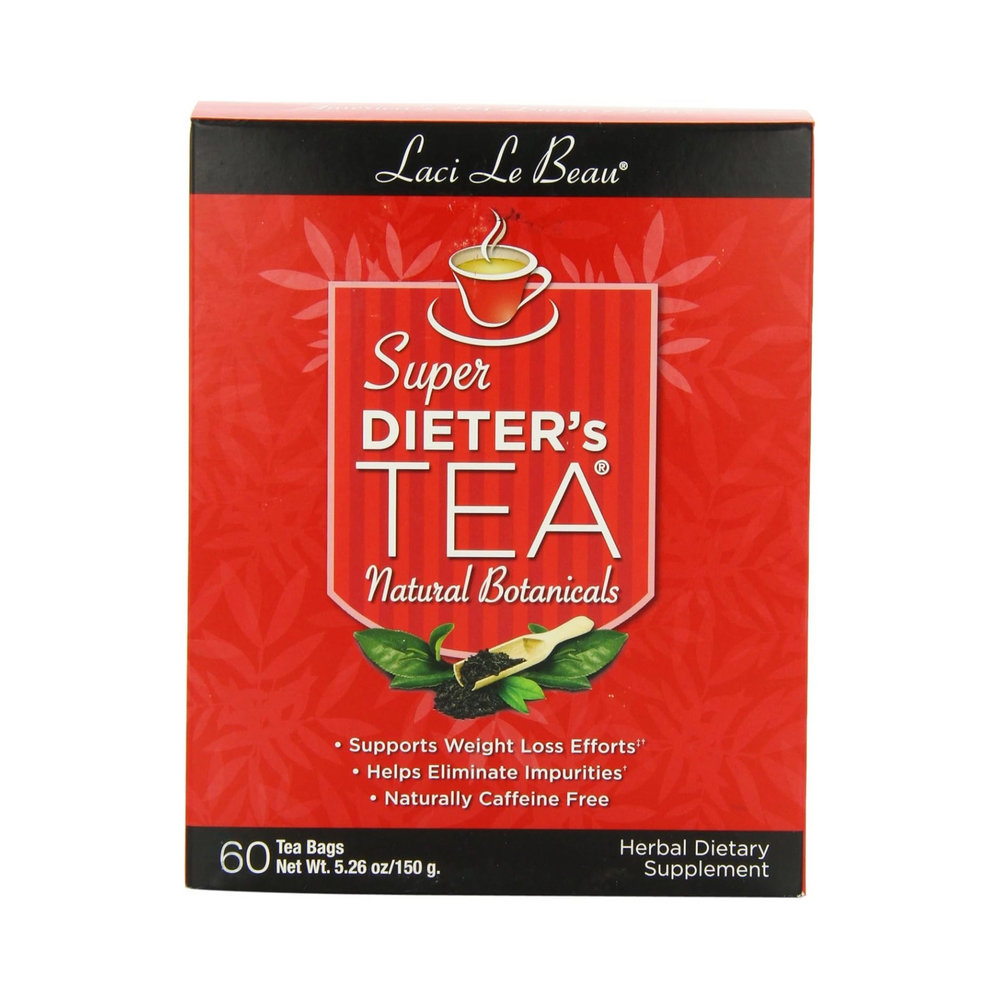 Natrol, Laci Le Beau Super Dieter's Tea, Natural Botanicals, 60 Bags