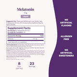 Natrol, Liquid Melatonin, 2.5 mg, 8 FL, OZ