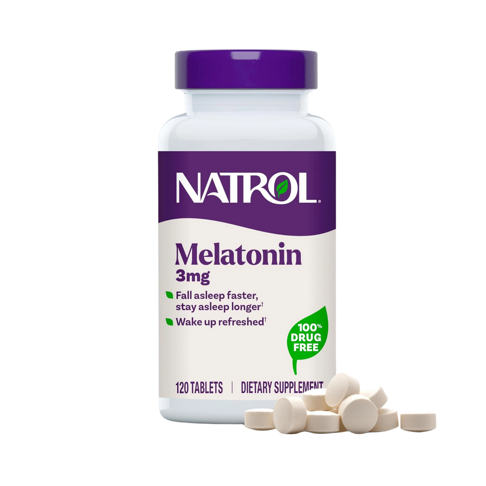 Natrol, Melatonin, 3 mg, 120 Tablets