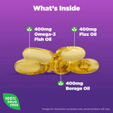 Natrol, Omega 3-6-9 Complex, Lemon Flavor 1,200 Mg, 90 Softgels