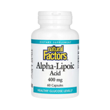 Natural Factors, Alpha-Lipoic Acid, 400 Mg, 60 Capsules