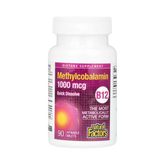 Natural Factors, B12, Methylcobalamin, 1,000 Mcg, 90 Chewable Tablets