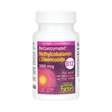 Natural Factors, BioCoenzymated, Methylcobalamin & Dibencozide, B12, 3,000 Mcg, 30 Chewable Tablets