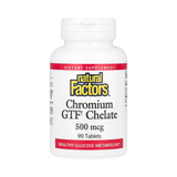 Natural Factors, Chromium GTF Chelate, 500 Mcg, 90 Tablets