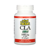 Natural Factors, CLA, 1,000 Mg, 60 Softgels