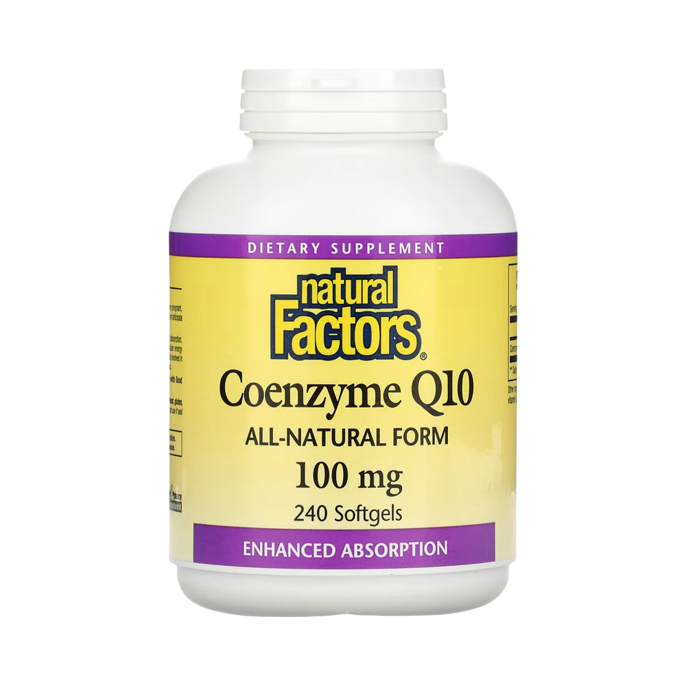Natural Factors, Coenzyme Q10, 100 Mg, 240 Softgels