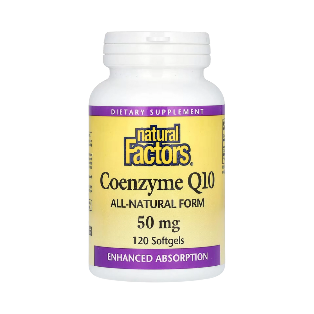 Natural Factors, Coenzyme Q10, 50 Mg, 120 Softgels
