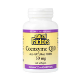 Natural Factors, Coenzyme Q10, 50 Mg, 60 Softgels
