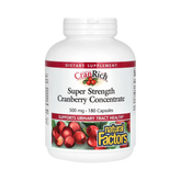 Natural Factors, CranRich, Cranberry Concentrate, Super Strength, 500 Mg, 180 Capsules