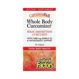 Natural Factors, CurcuminRich, Whole Body Curcumizer, 60 Softgels