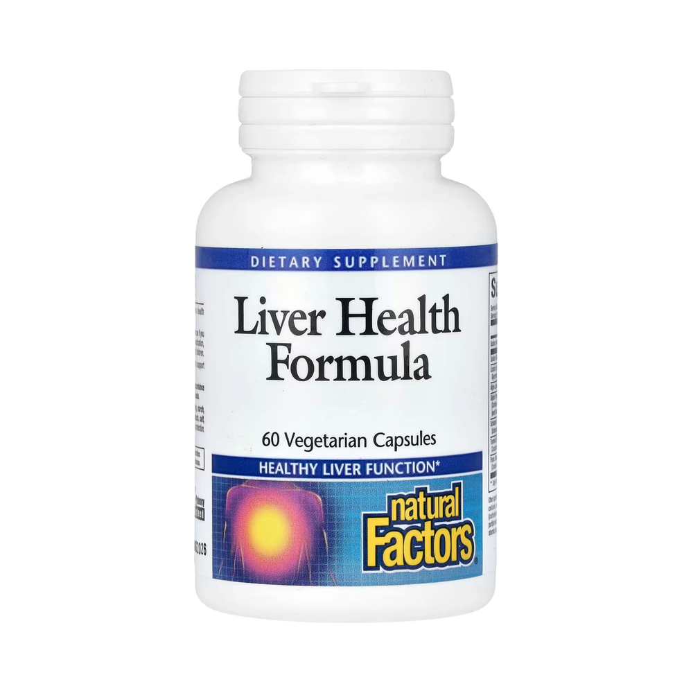 Natural Factors, Liver Health Formula, 60 Vegetarian Capsules