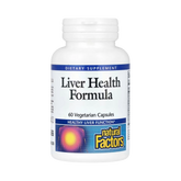 Natural Factors, Liver Health Formula, 60 Vegetarian Capsules