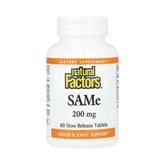 Natural Factors, SAMe, 200 Mg, 60 Slow Release Tablets