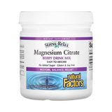 Natural Factors, Stress-Relax, Magnesium Citrate, Berry Drink Mix, 8.8 Oz