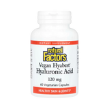 Natural Factors, Vegan Hyabest, Hyaluronic Acid, 120 Mg, 60 Vegetarian Capsules