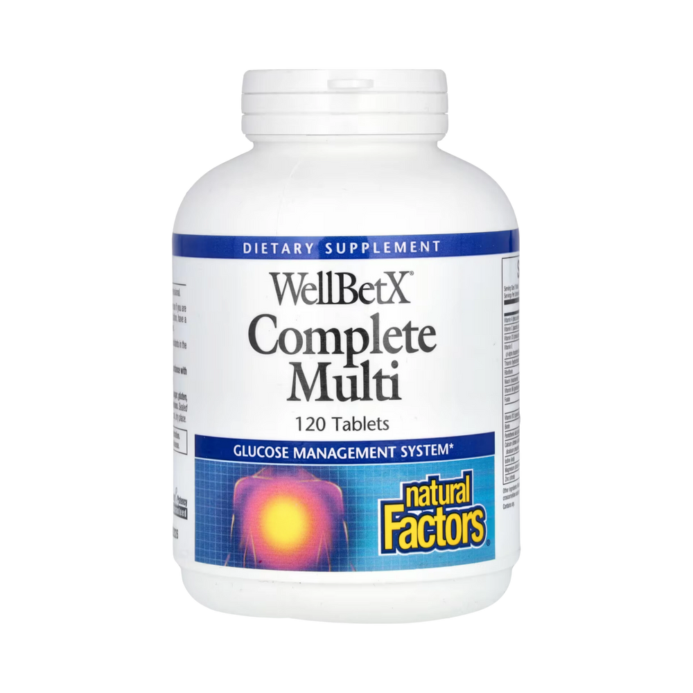 Natural Factors, WellBetX, Complete Multi, 120 Tablets