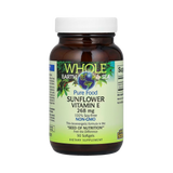 Natural Factors, Whole Earth & Sea, Pure Food, Sunflower Vitamin E, 268 Mg, 90 Softgels