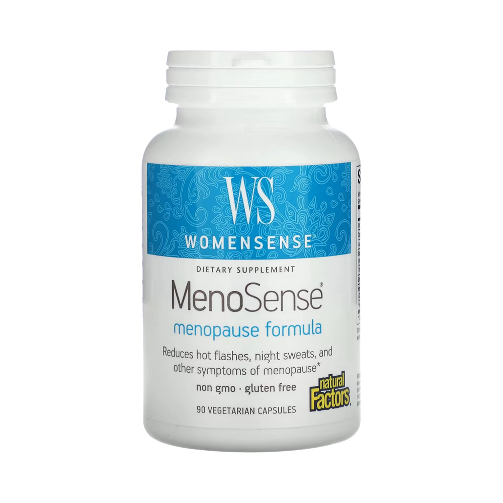 Natural Factors, WomenSense, MenoSense, Menopause Formula, 90 Vegetarian Capsules