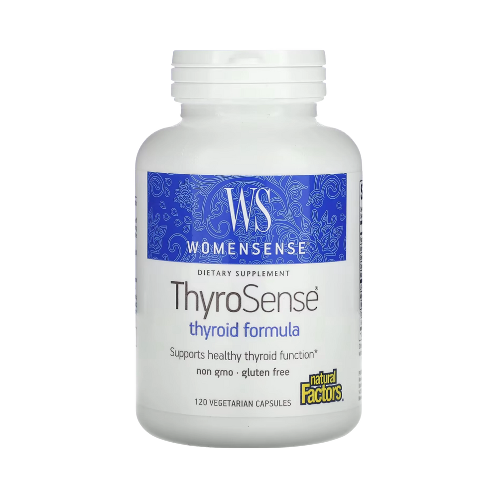 Natural Factors, WomenSense, ThyroSense, Thyroid Formula, 120 Vegetarian Capsules