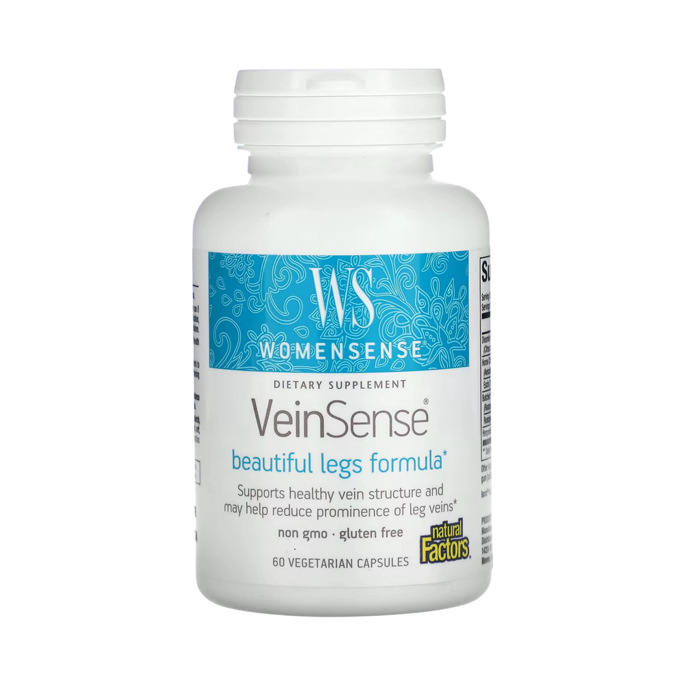 Natural Factors, WomenSense, VeinSense, 60 Vegetarian Capsules