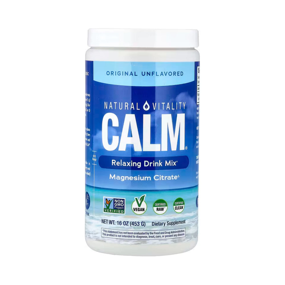 Natural Vitality, CALM, Relaxing Drink Mix, Original Unflavored , 16 oz, 453 g