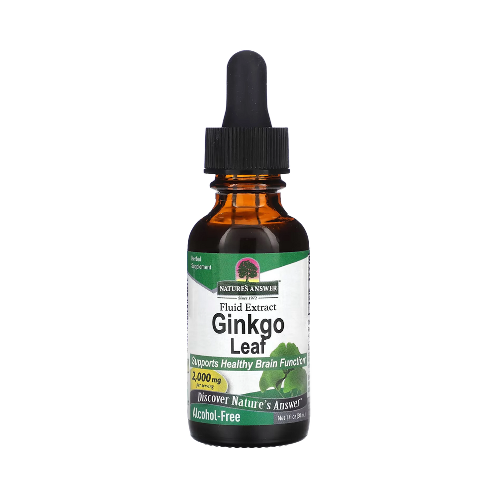 Nature’s Answer - Ginkgo Alcohol Free Extract, 1 Oz