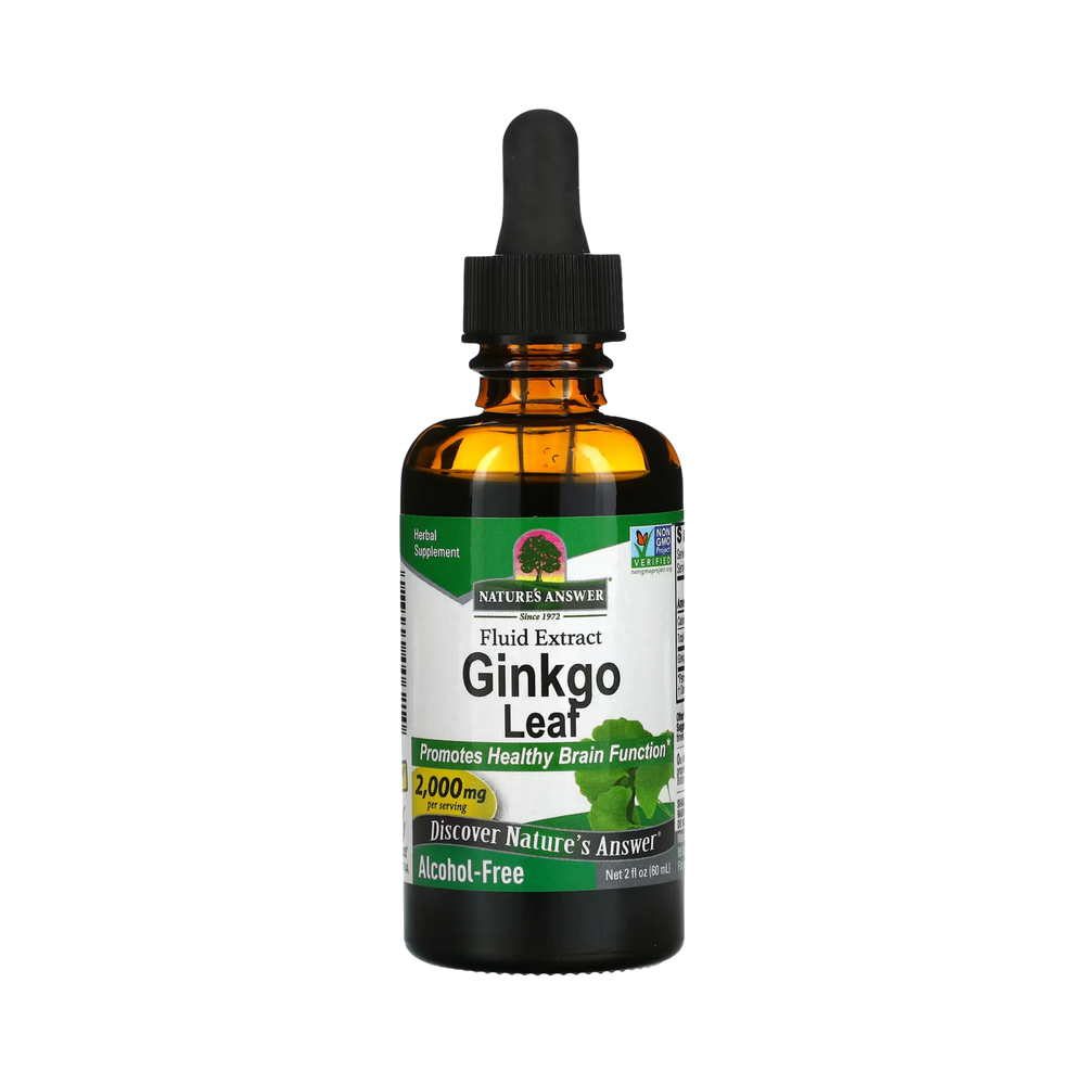 Nature’s Answer - Ginkgo Leaf (Alcohol Free), 2 Oz