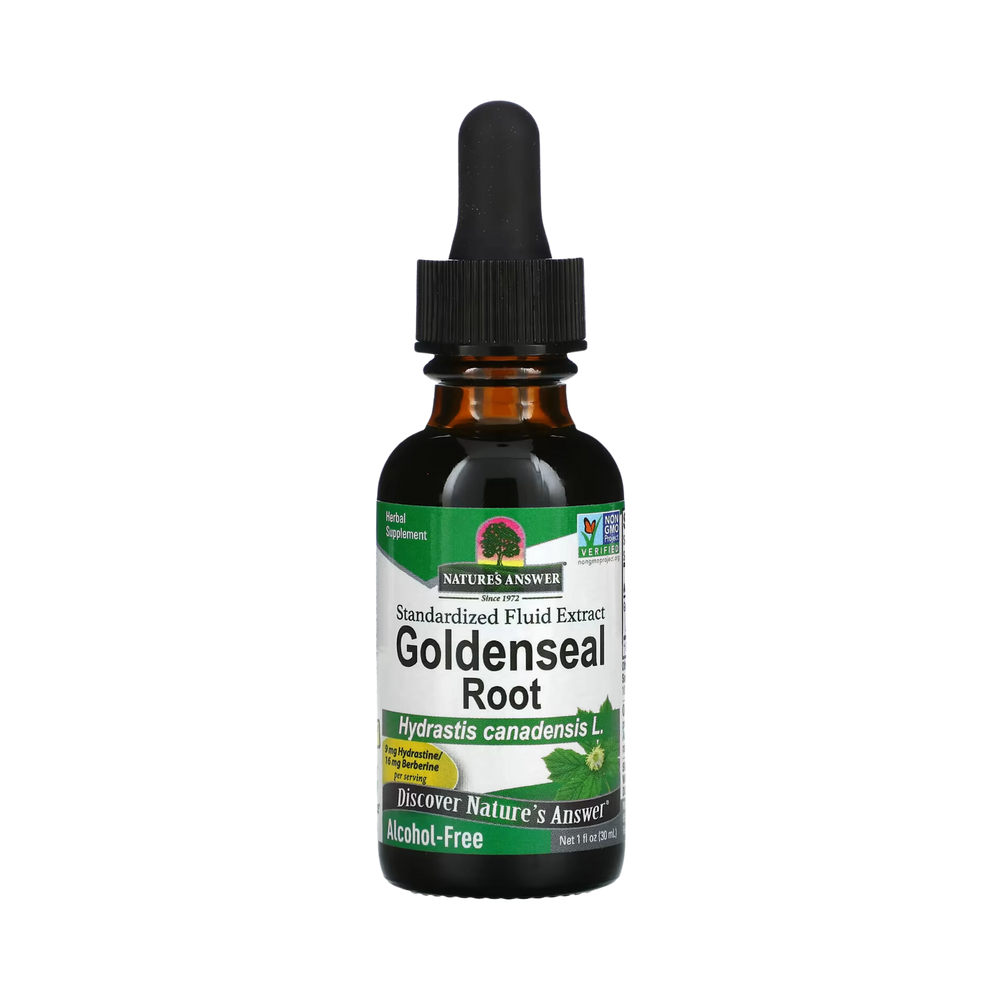Nature’s Answer - Goldenseal Root Alcohol Free Extract, 1 Oz