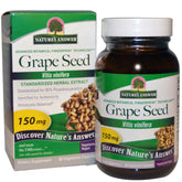 Nature's Answer - Grape Seed, 60 Vegetarian Capsules