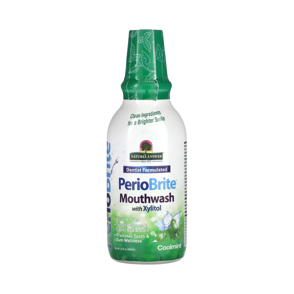 Nature's Answer - PERIOBRITE MOUTHWASH COOLMINT 16OZ