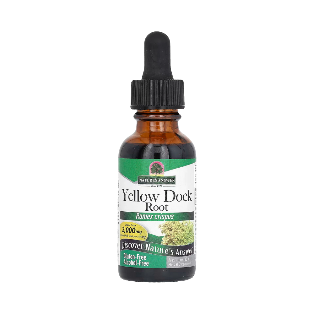 Nature's Answer - Yellow Dock Root, Alcohol-Free, 1 OZ