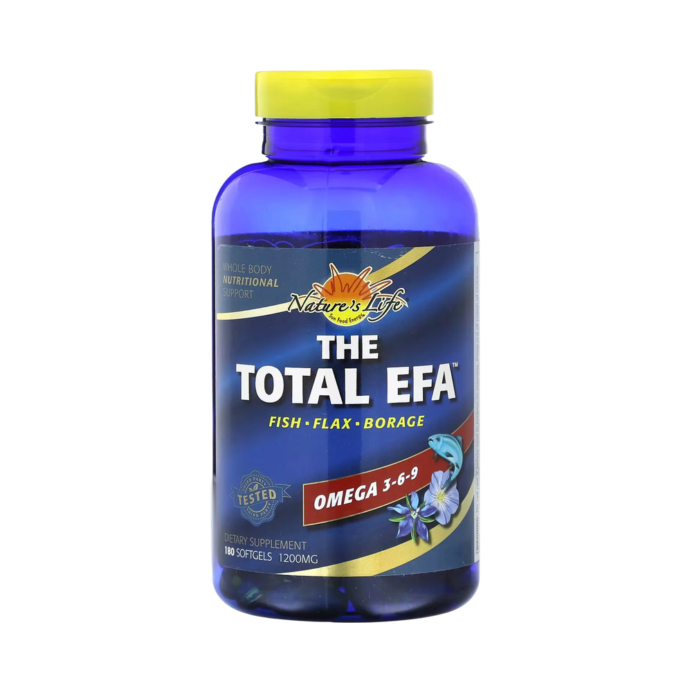 Nature’s Life, The Total EFA, 180 Softgels