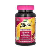 Nature's Way, Alive! Women’s 50+ Premium Gummies Multivitamin, 75 Gummies