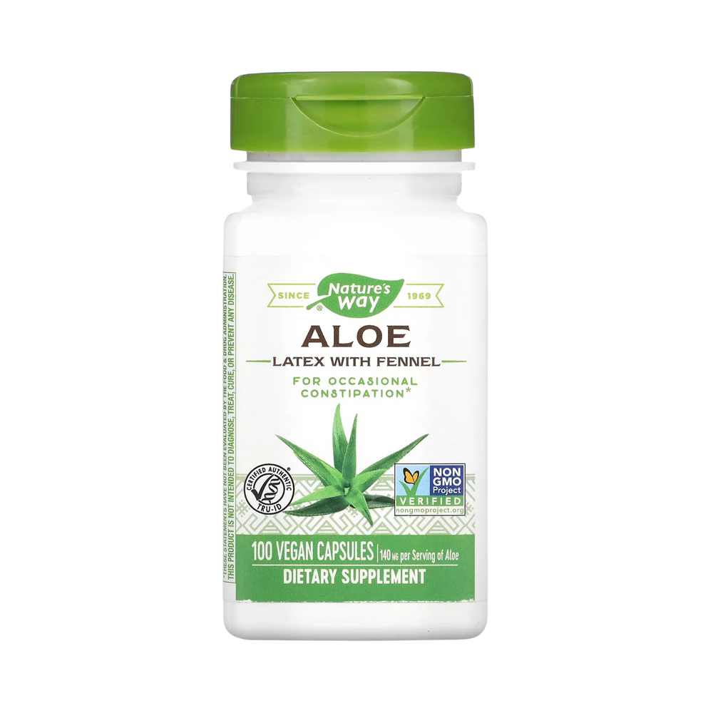 Nature's Way, Aloe, 100 Capsules