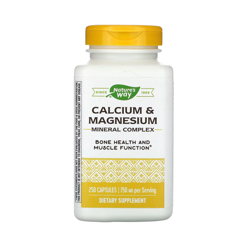 Nature's Way, Calcium & Magnesium, 250 Capsules