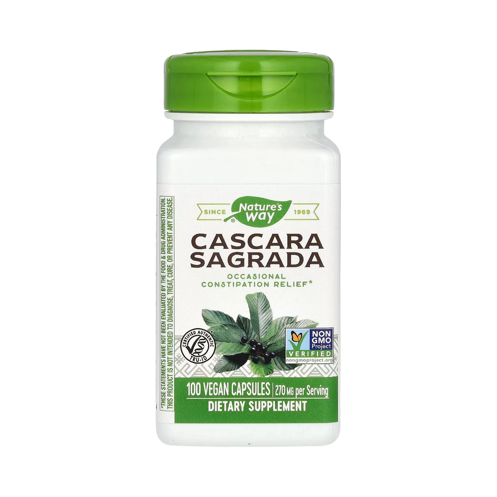 Nature's Way, Cascara Sagrada, 100 Capsules