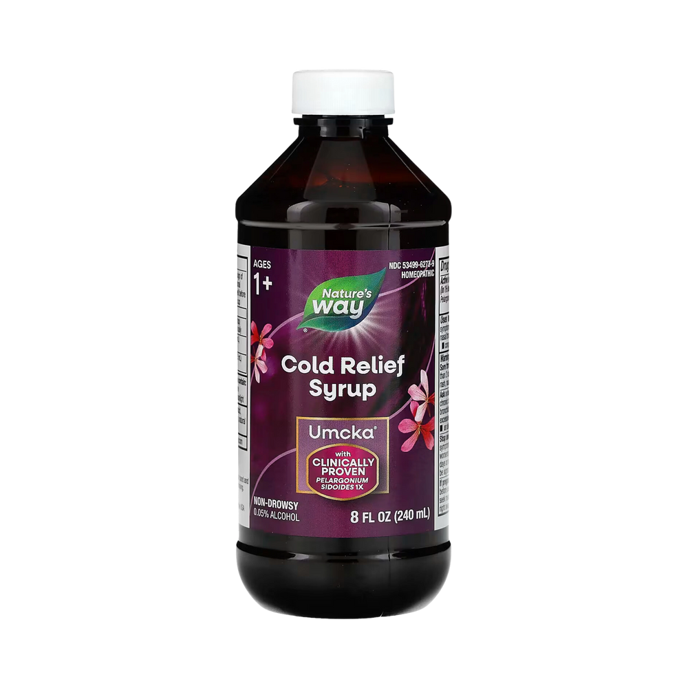Nature's Way, Cold Relief Syrup, Umcka, Cherry , 8 Fl Oz
