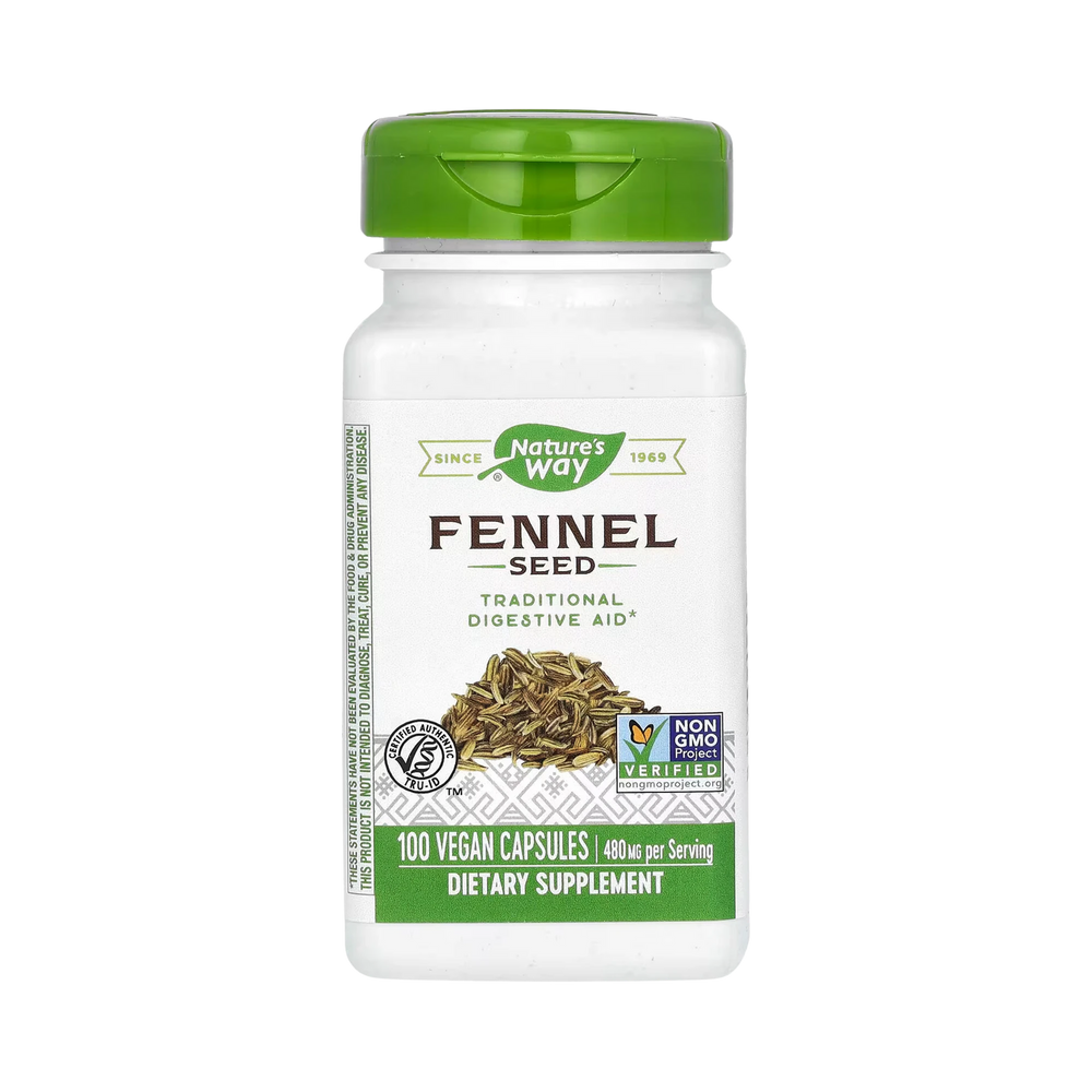 Nature's Way, Fennel Seed, 100 Capsules