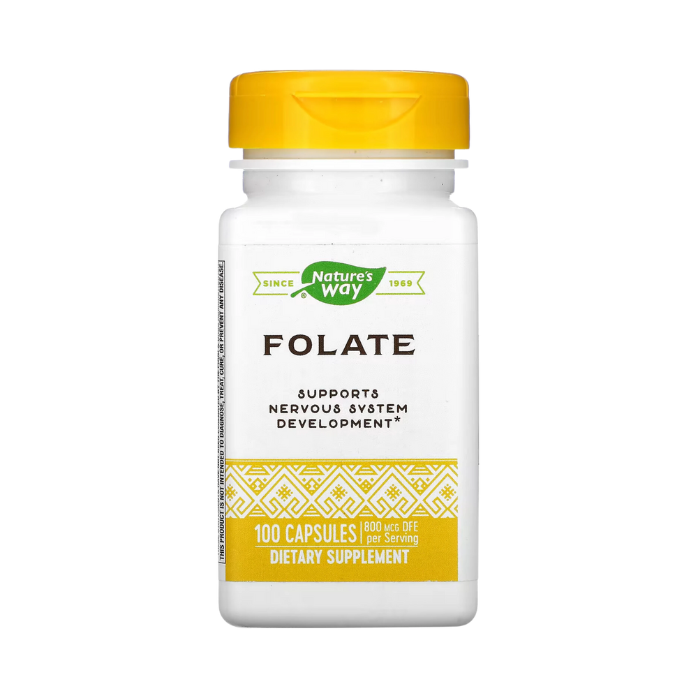 Nature's Way, Folate, 100 Capsules