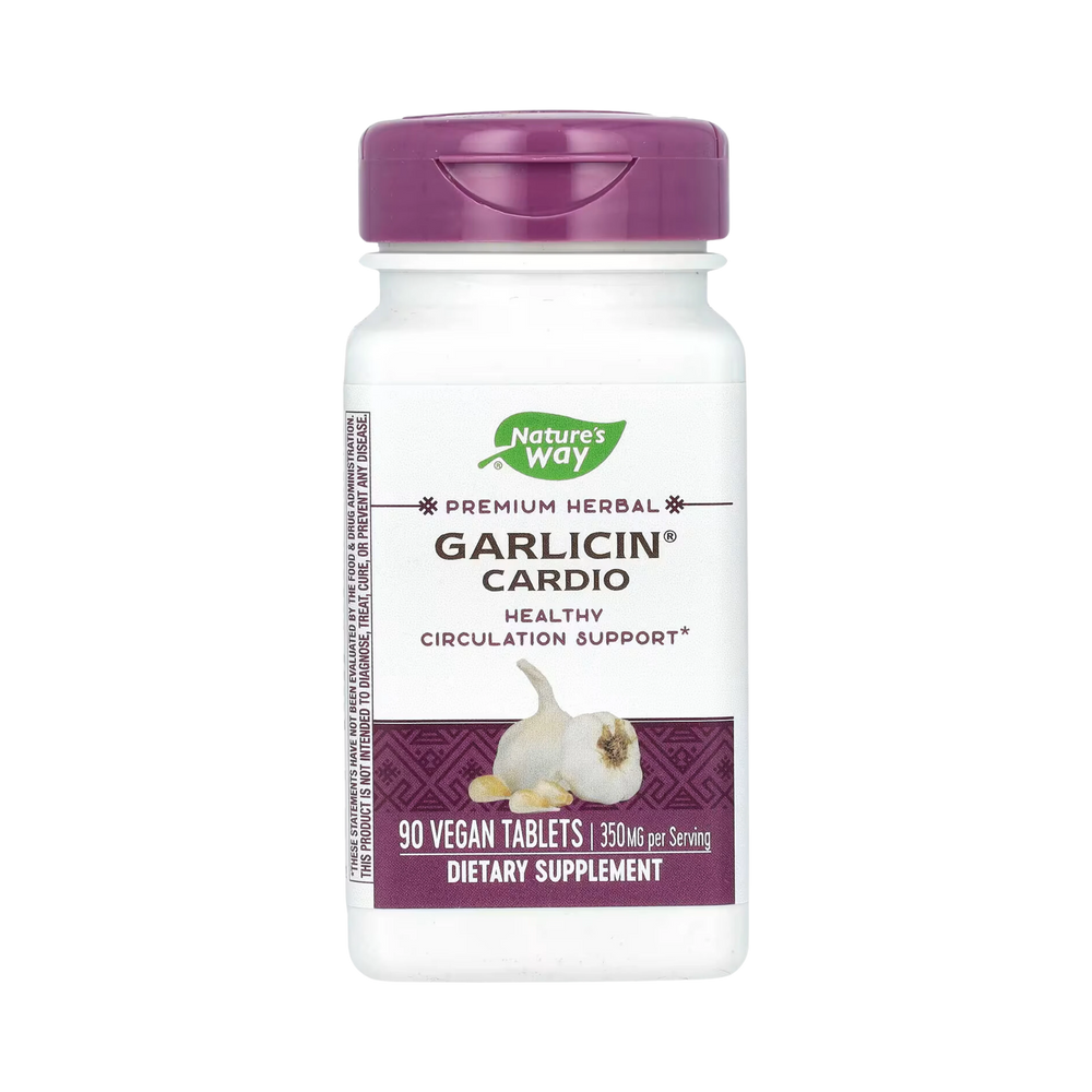 Nature's Way, Garlicin Cardio, 90 Tablets