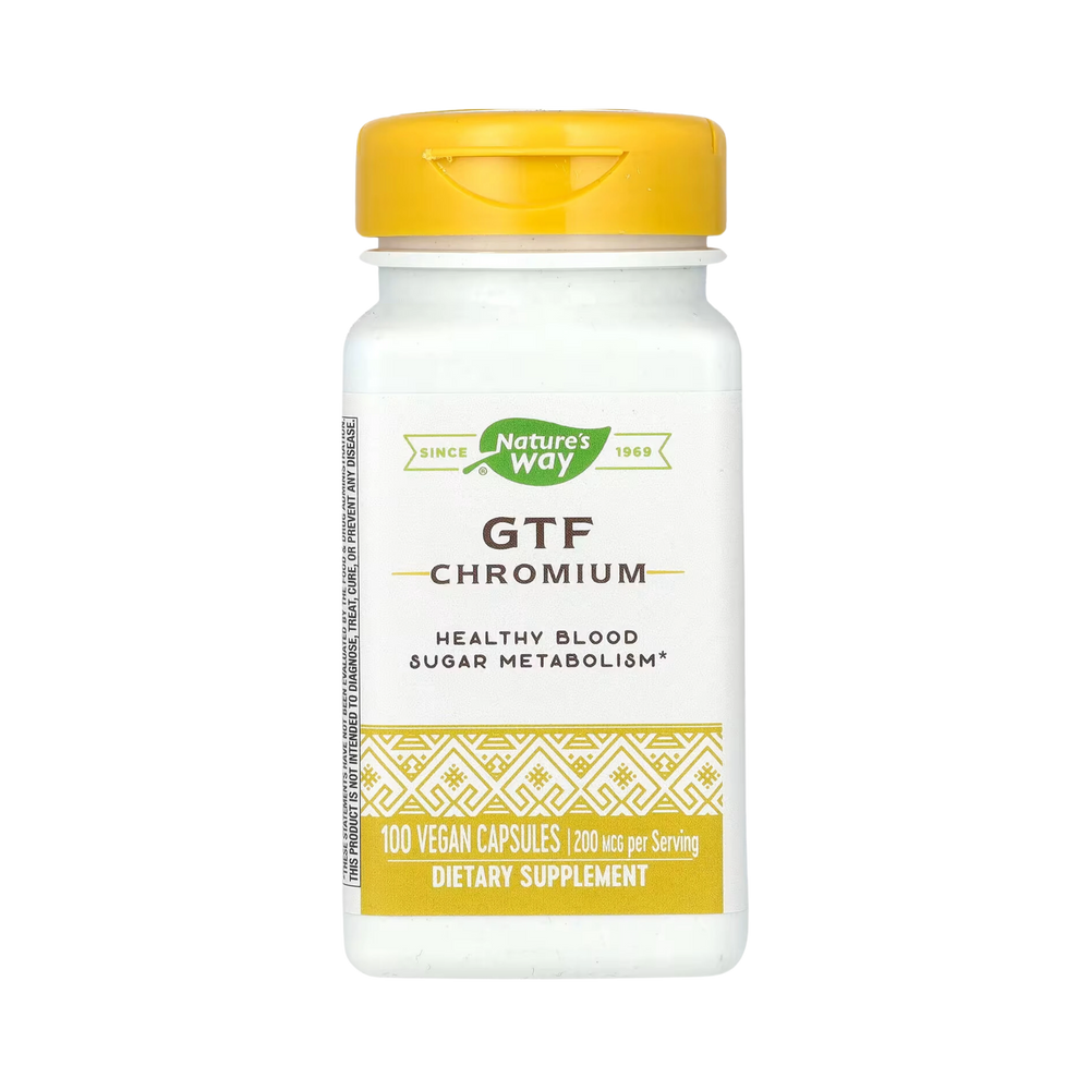 Nature's Way, GTF Chromium, 100 Capsules