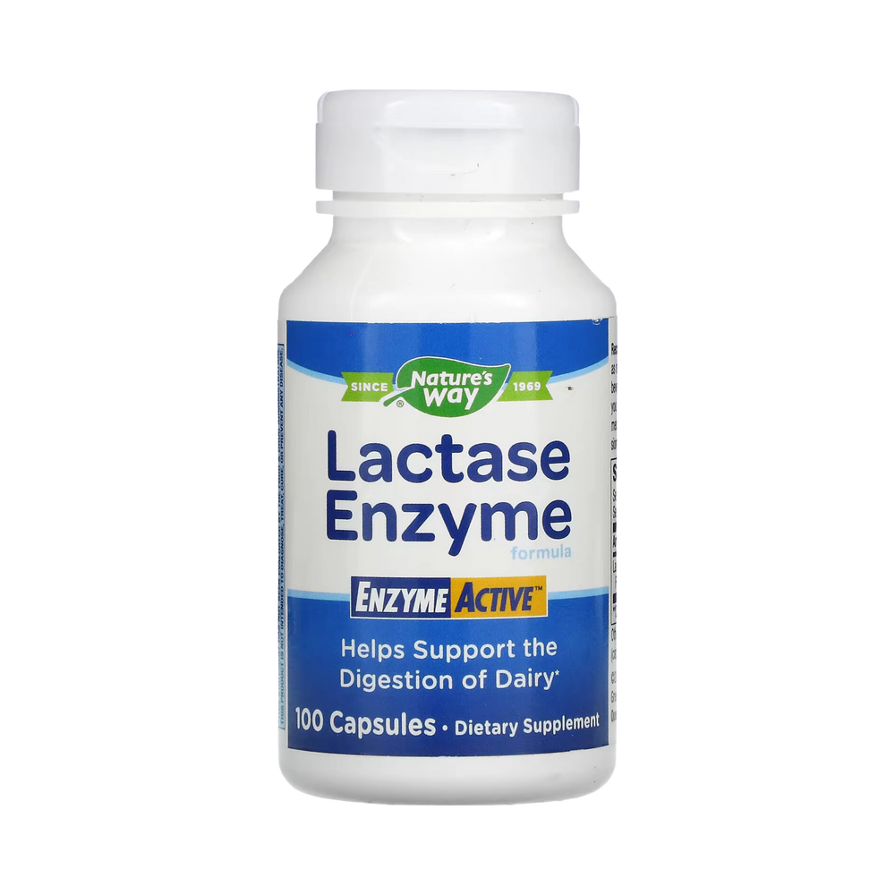Nature's Way, Lactase Enzyme, 100 Capsules