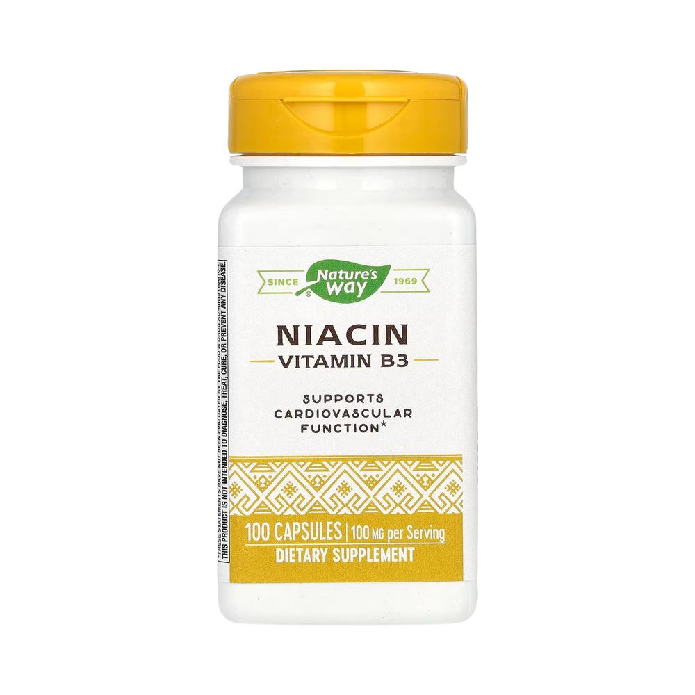 Nature's Way, Niacin, 100 Capsules