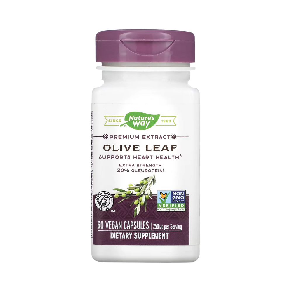 Nature's Way, Premium Extract, Olive Leaf, 60 Capsules
