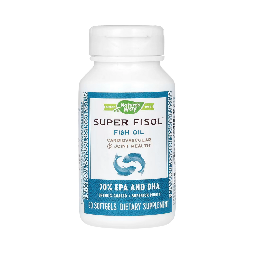 Nature's Way, Super Fisol Fish Oil, 90 Softgels